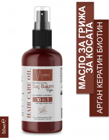 VA COSMETIC МАСЛО ЗА ГРИЖА ЗА КОСА 10 В 1 50 МЛ