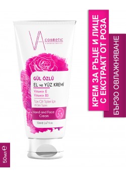 VA COSMETIC КРЕМ ЕКСТРАКТ ОТ РОЗА 50 МЛ