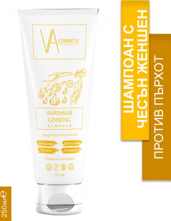 VA COSMETIC ШАМПОАН С ЧЕСЪН И ЖЕНШЕН 250 МЛ